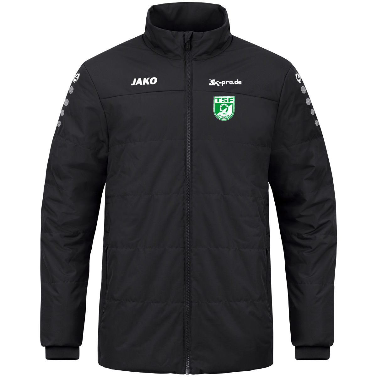 JAKO Coachjacke Team inkl.Wappen und Vereinsname (Initialen optional)