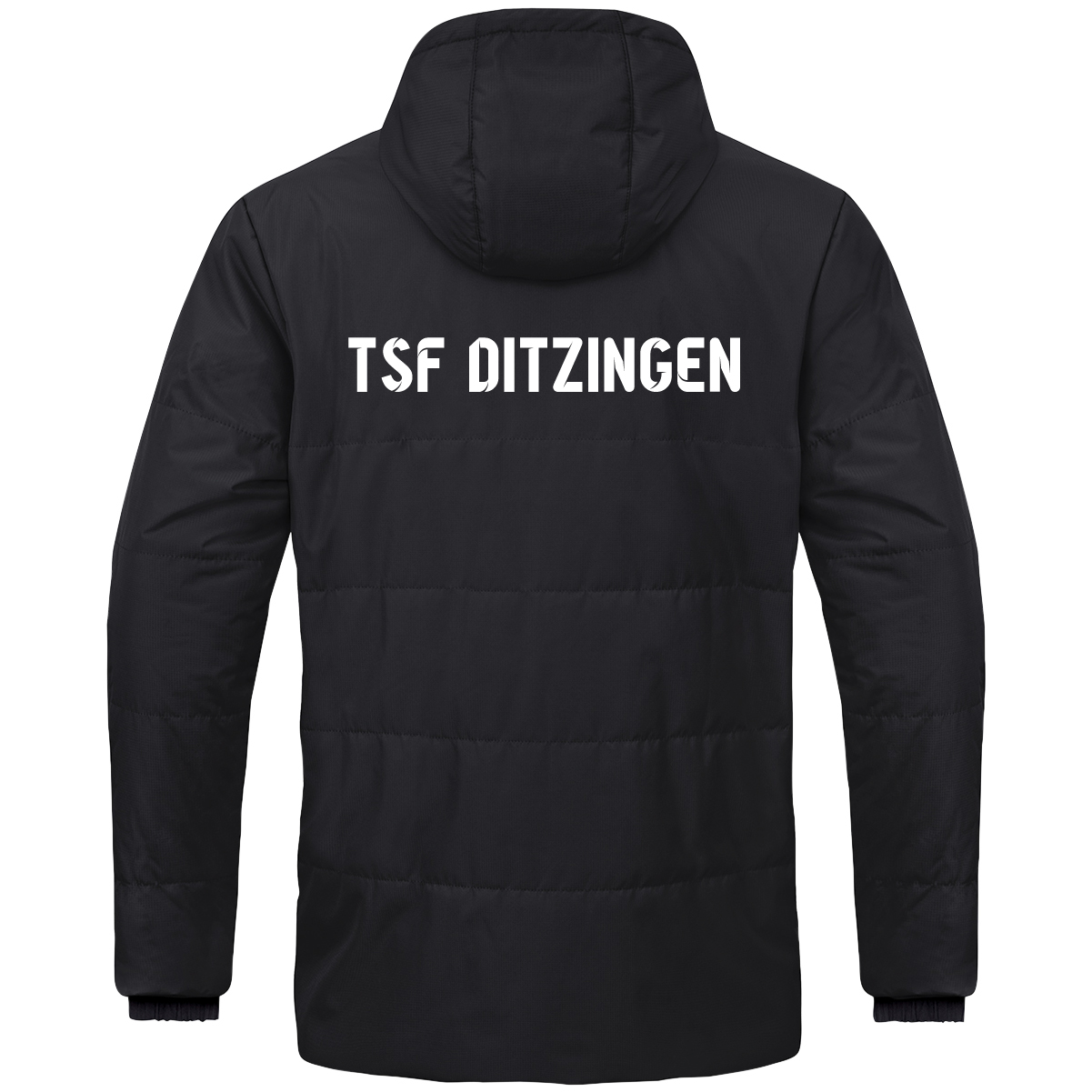 JAKO Coachjacke One mit Kapuze inkl.Wappen und Vereinsname (Initialen optional)