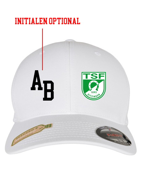 Flexfit Recycled Polyester Cap inkl.Wappen (Initialen optional)