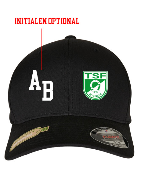 Flexfit Recycled Polyester Cap inkl.Wappen (Initialen optional)