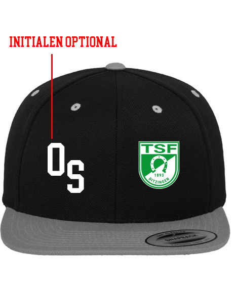 Classic Snapback 2-Tone inkl.Wappen (Initialen optional)